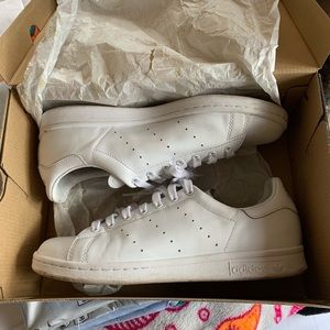 All White Stan Smith Adidas